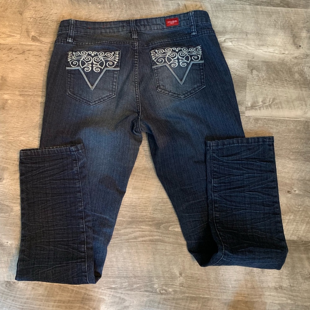 🐶 Vigold Size 30 Skinny Jeans Embroidered Pockets